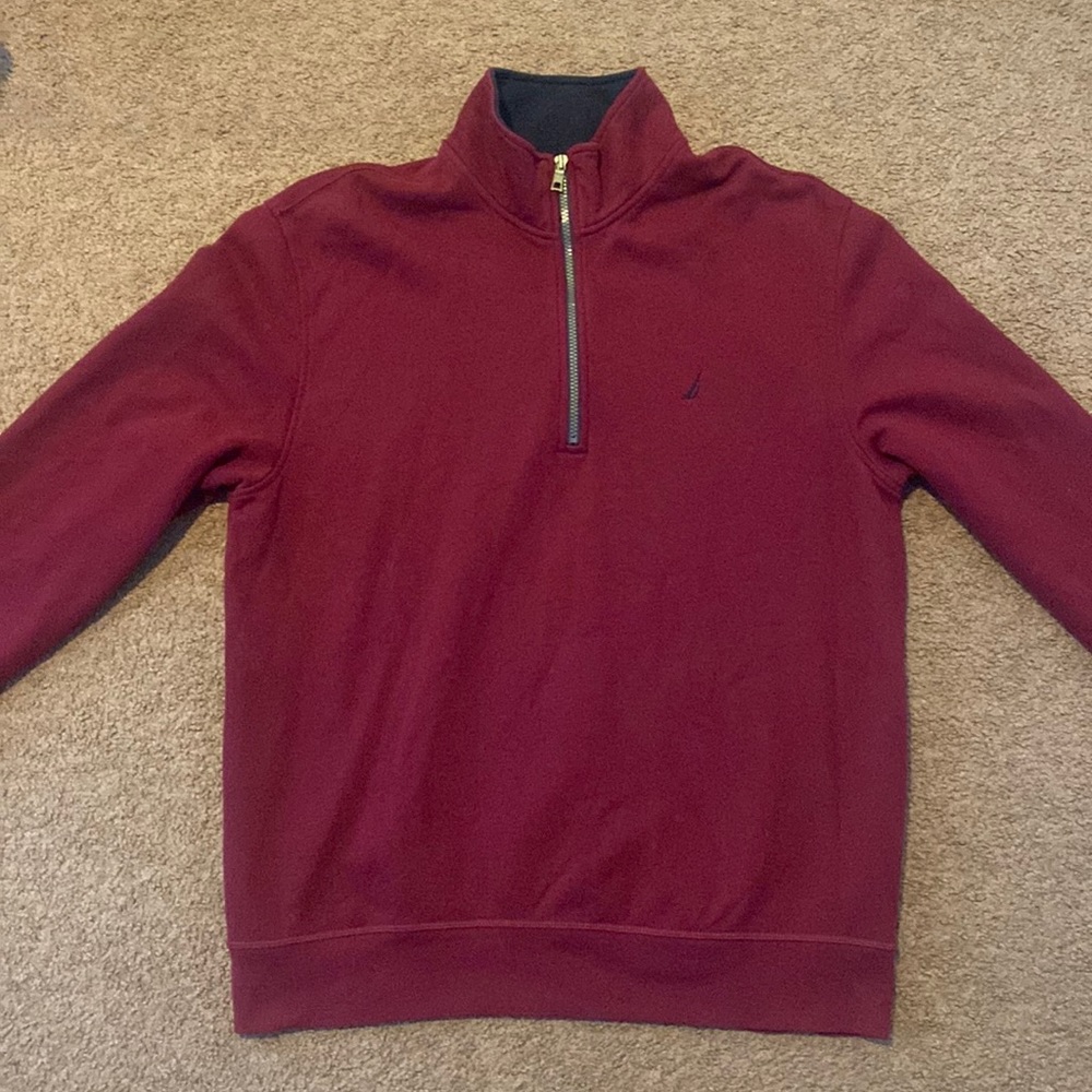 Nautica quarter zip fleece, XL